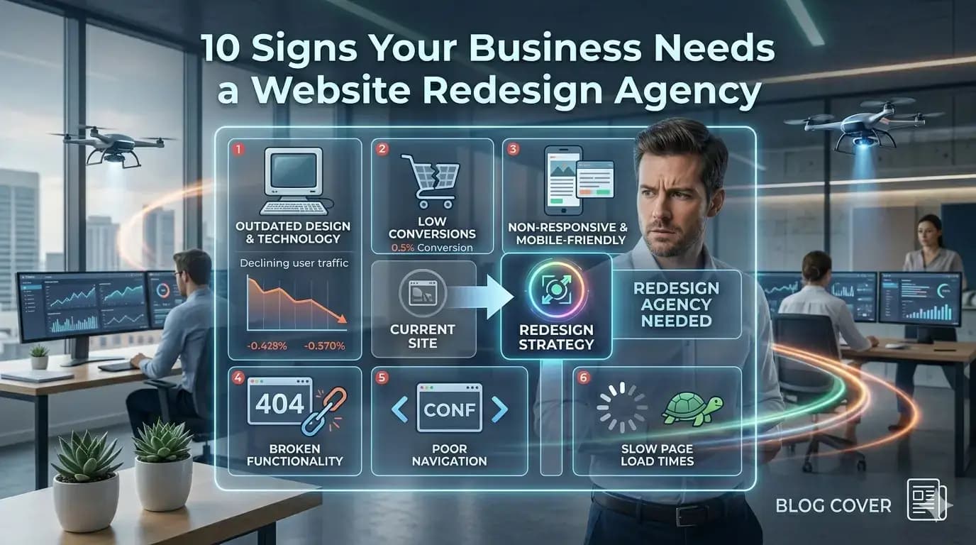 10 Signs Your Business Needs a Website Redesign Agency