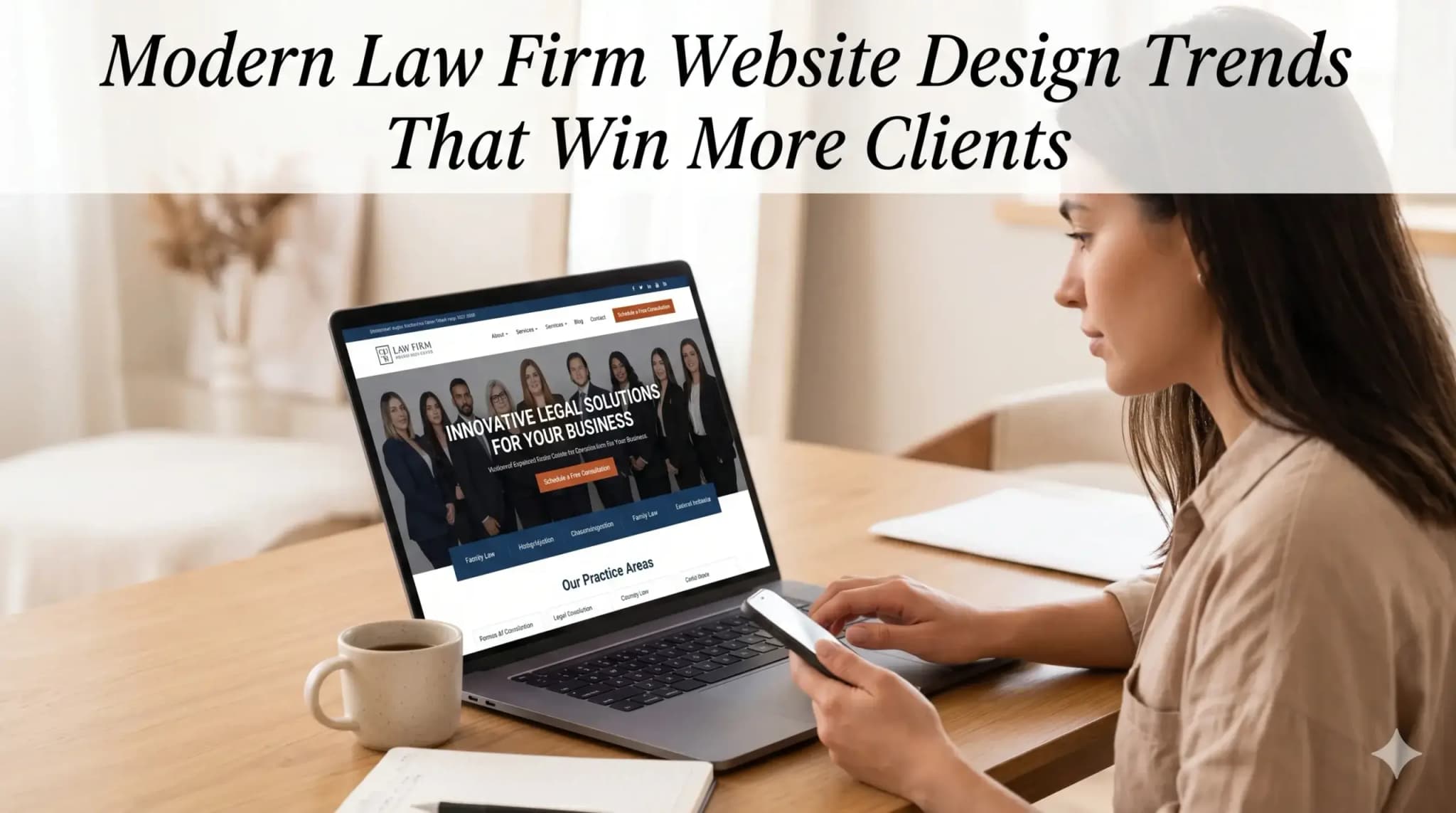 Modern Law Firm Website Design Trends That Win More Clients