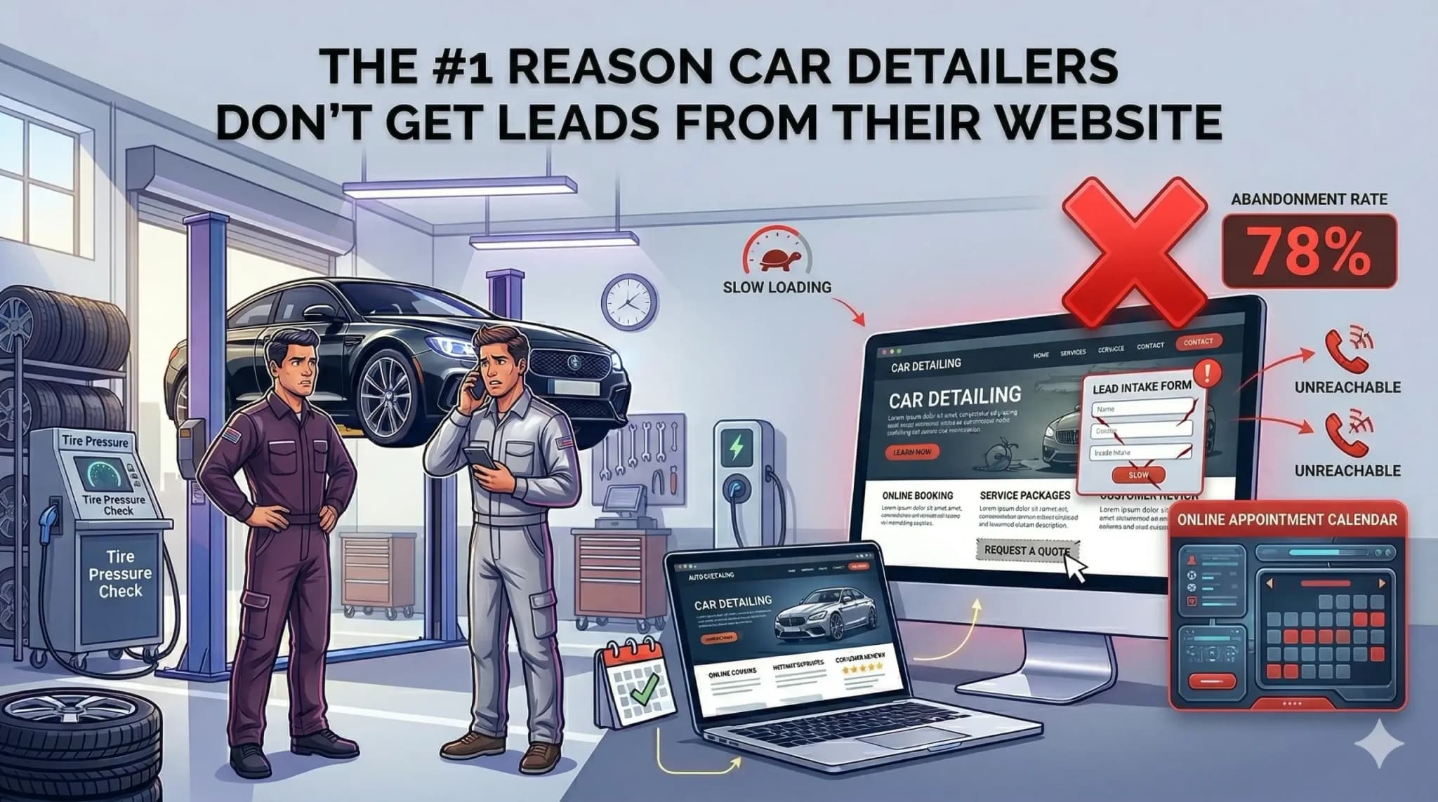 The #1 Reason Car Detailers Don’t Get Leads From Their Website