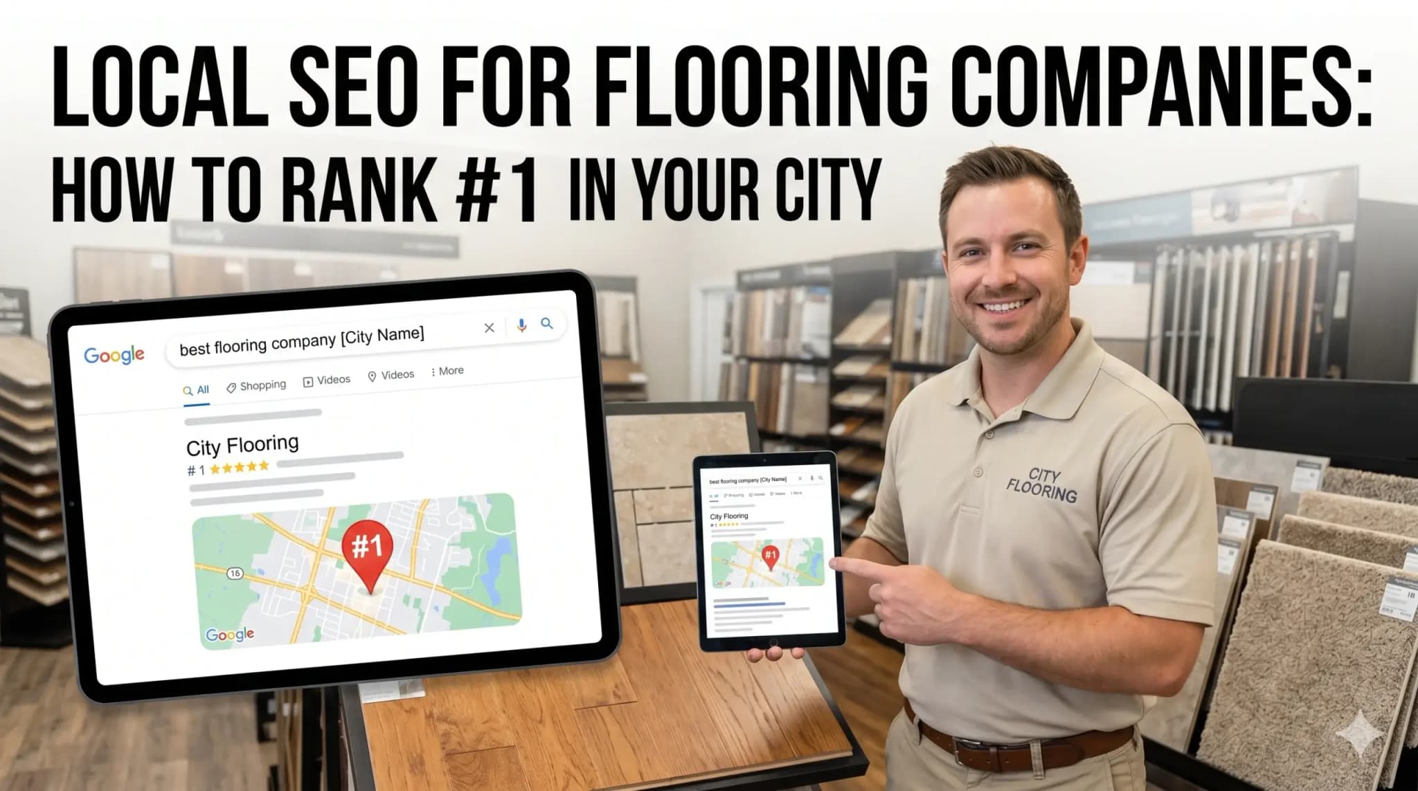 Local SEO for Flooring Companies: How to Rank #1 in Your City