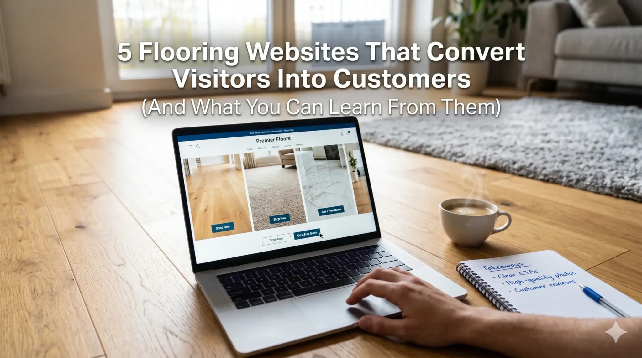 5 Flooring Websites That Convert Visitors Into Customers (And What You Can Learn From Them)