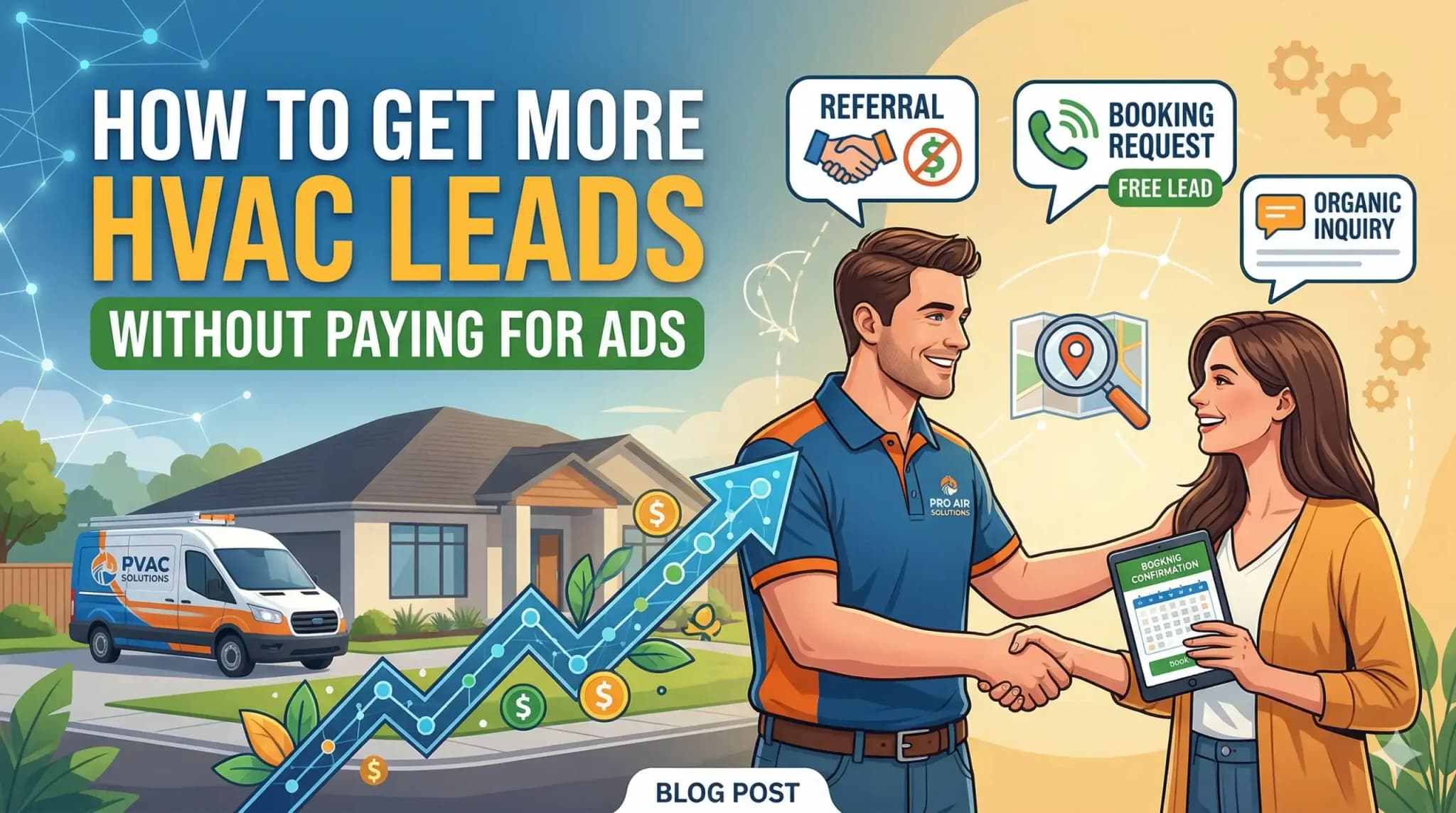 How to Get More HVAC Leads Without Paying for Ads
