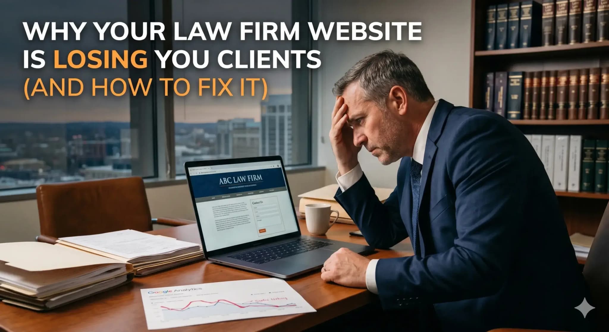 Why Your Law Firm Website Is Losing You Clients (And How to Fix It)