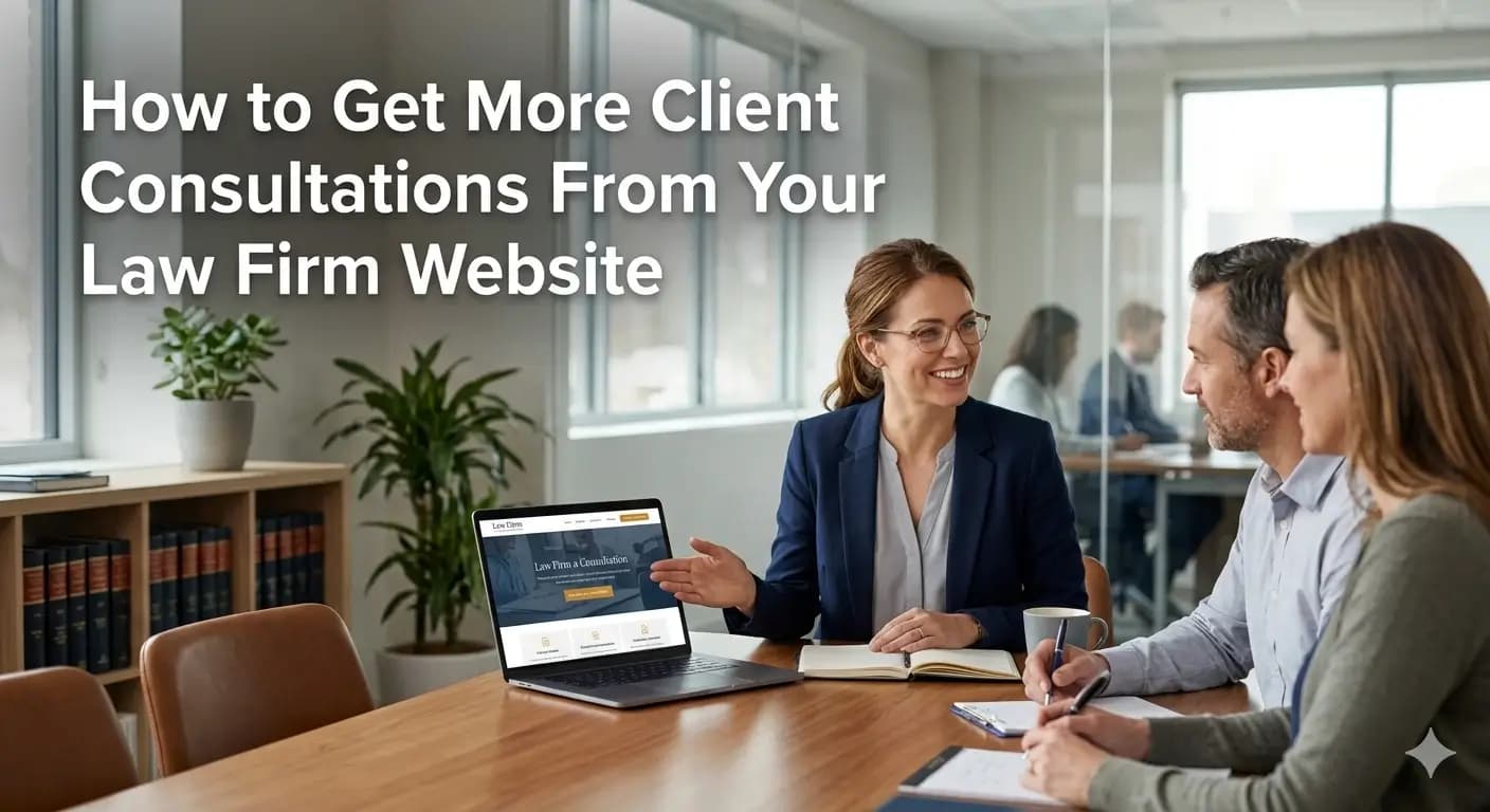 How to Get More Client Consultations From Your Law Firm Website