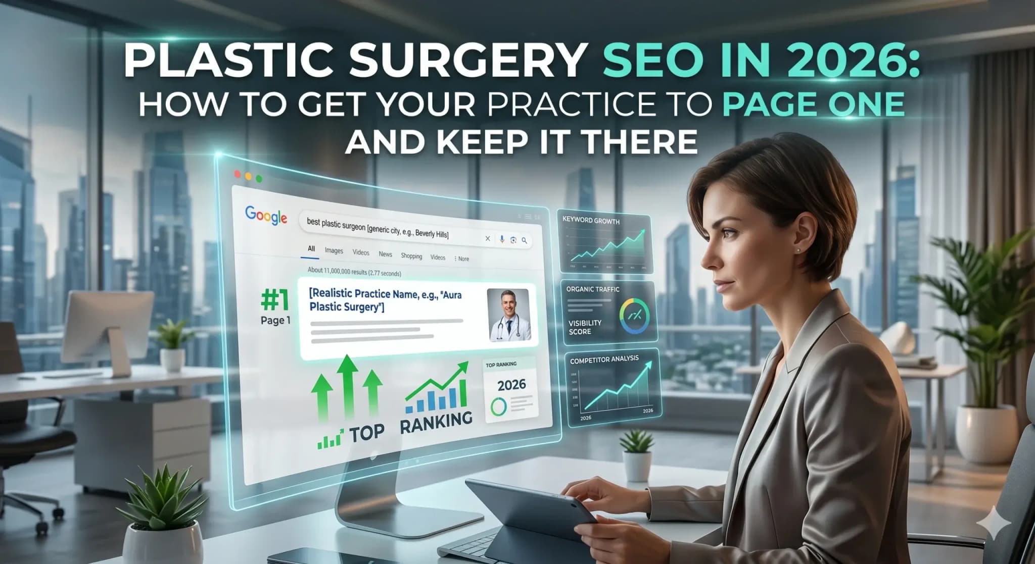 Plastic Surgery SEO in 2026: How to Get Your Practice to Page One and Keep It There