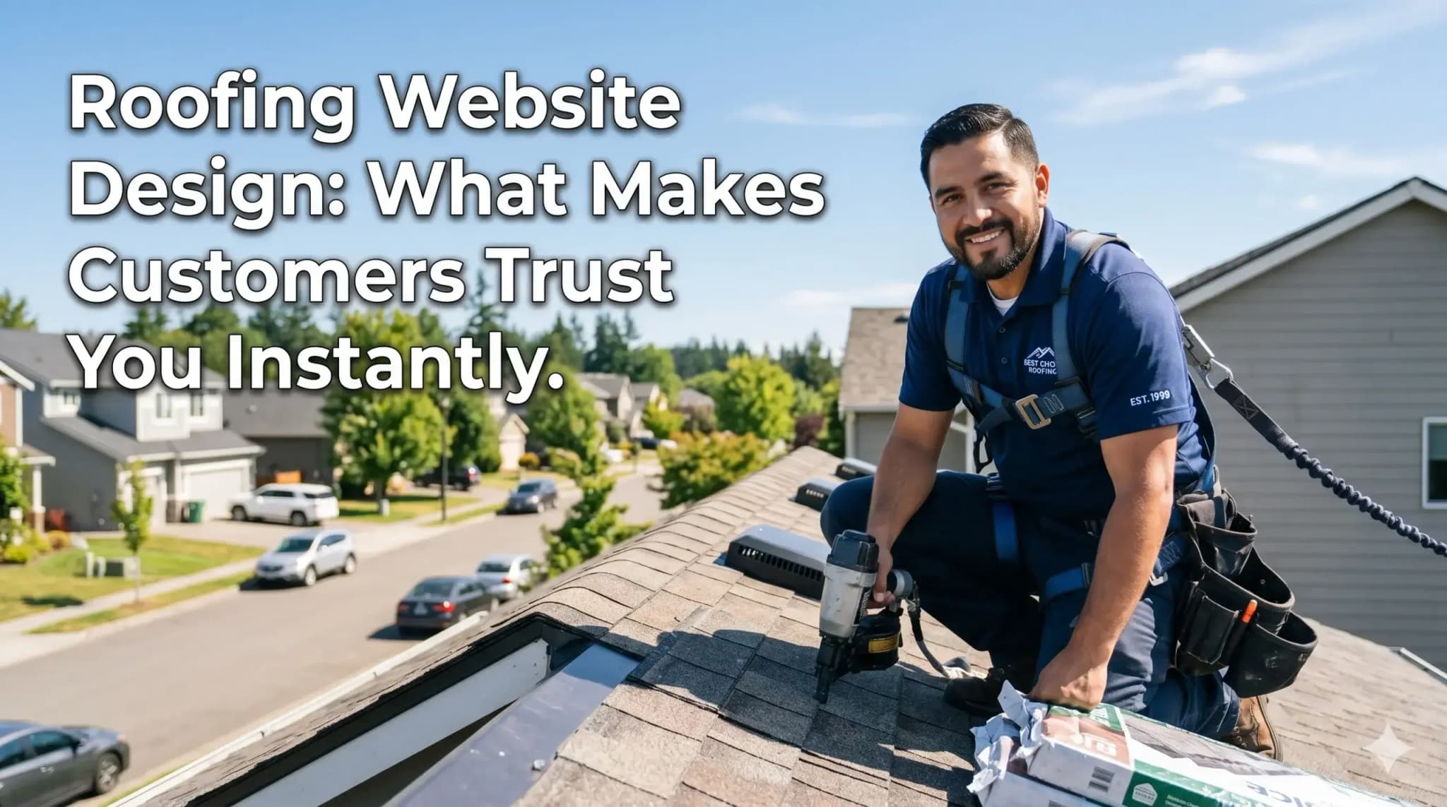 Roofing Website Design: What Makes Customers Trust You Instantly