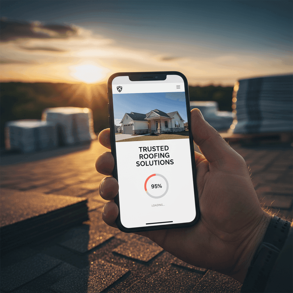 Roofing Website Speed: Why Slow Sites Lose Leads