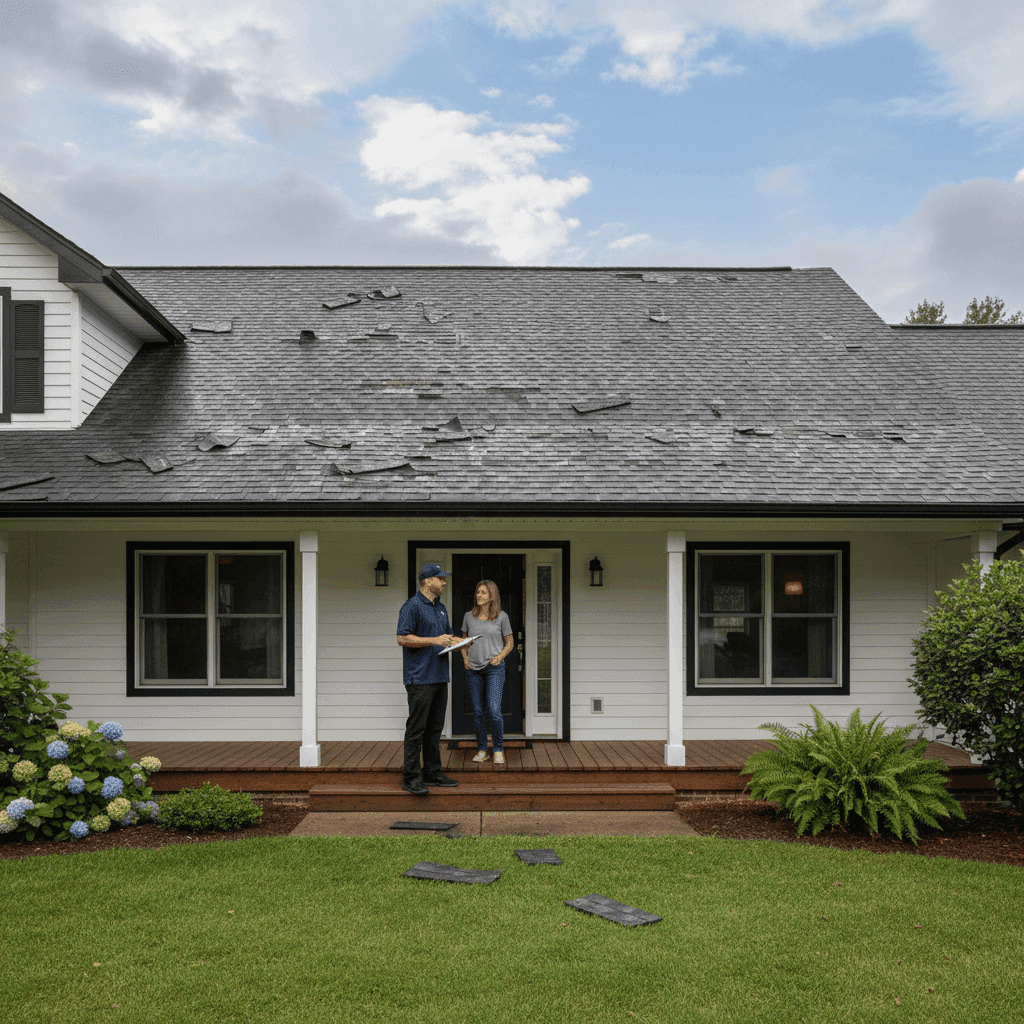 Roofing Canvassing After a Storm: Book More Jobs