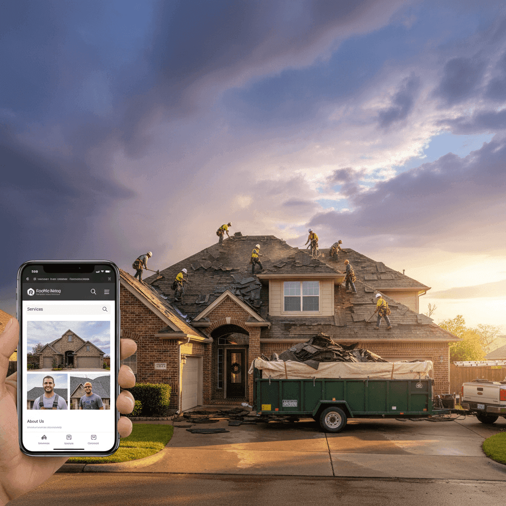 Oklahoma Roofing Website Design That Books Jobs