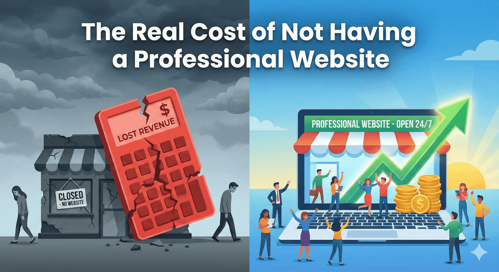 The Real Cost of Not Having a Professional Website