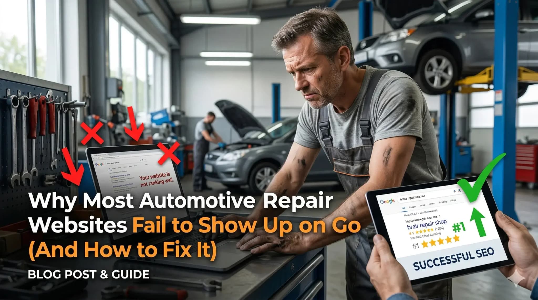 Why Most Automotive Repair Websites Fail to Show Up on Google (And How to Fix It)