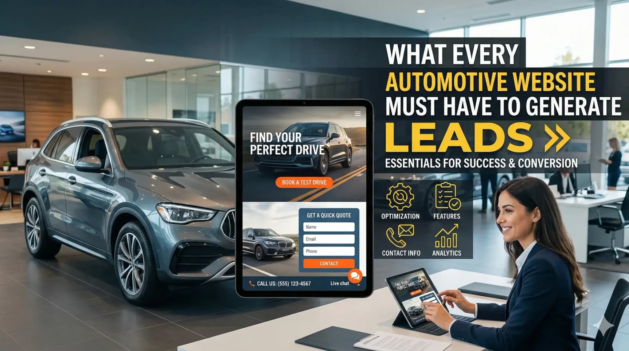 What Every Automotive Website Must Have to Generate Leads