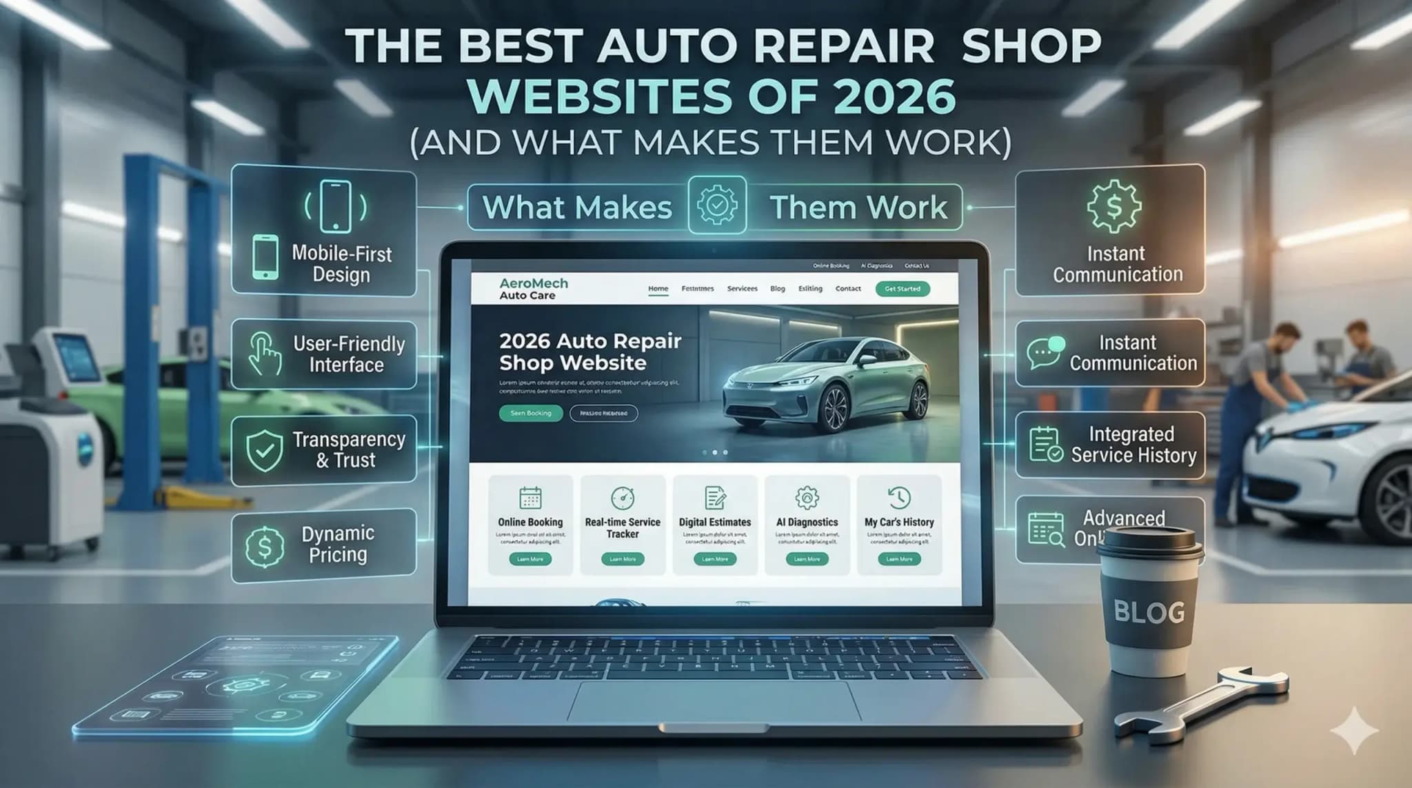 The Best Auto Repair Shop Websites of 2026 (And What Makes Them Work)