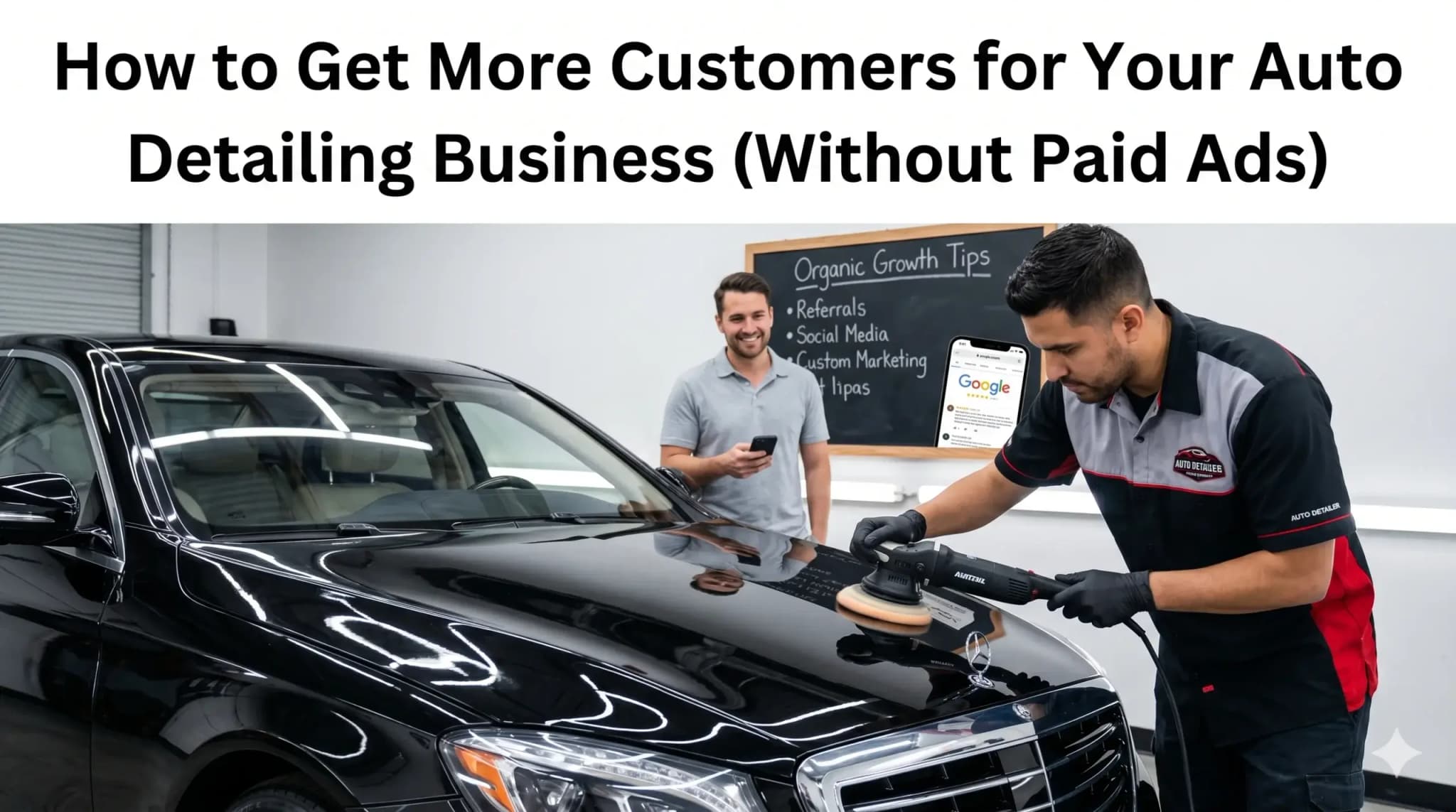 How to Get More Customers for Your Auto Detailing Business (Without Paid Ads)