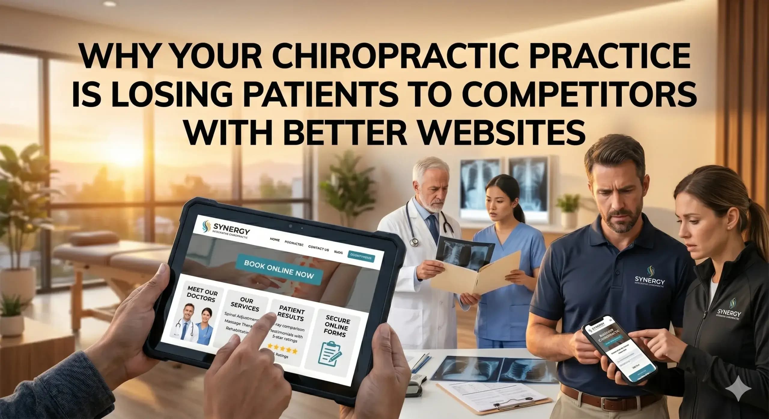 Why Your Chiropractic Practice Is Losing Patients to Competitors With Better Websites