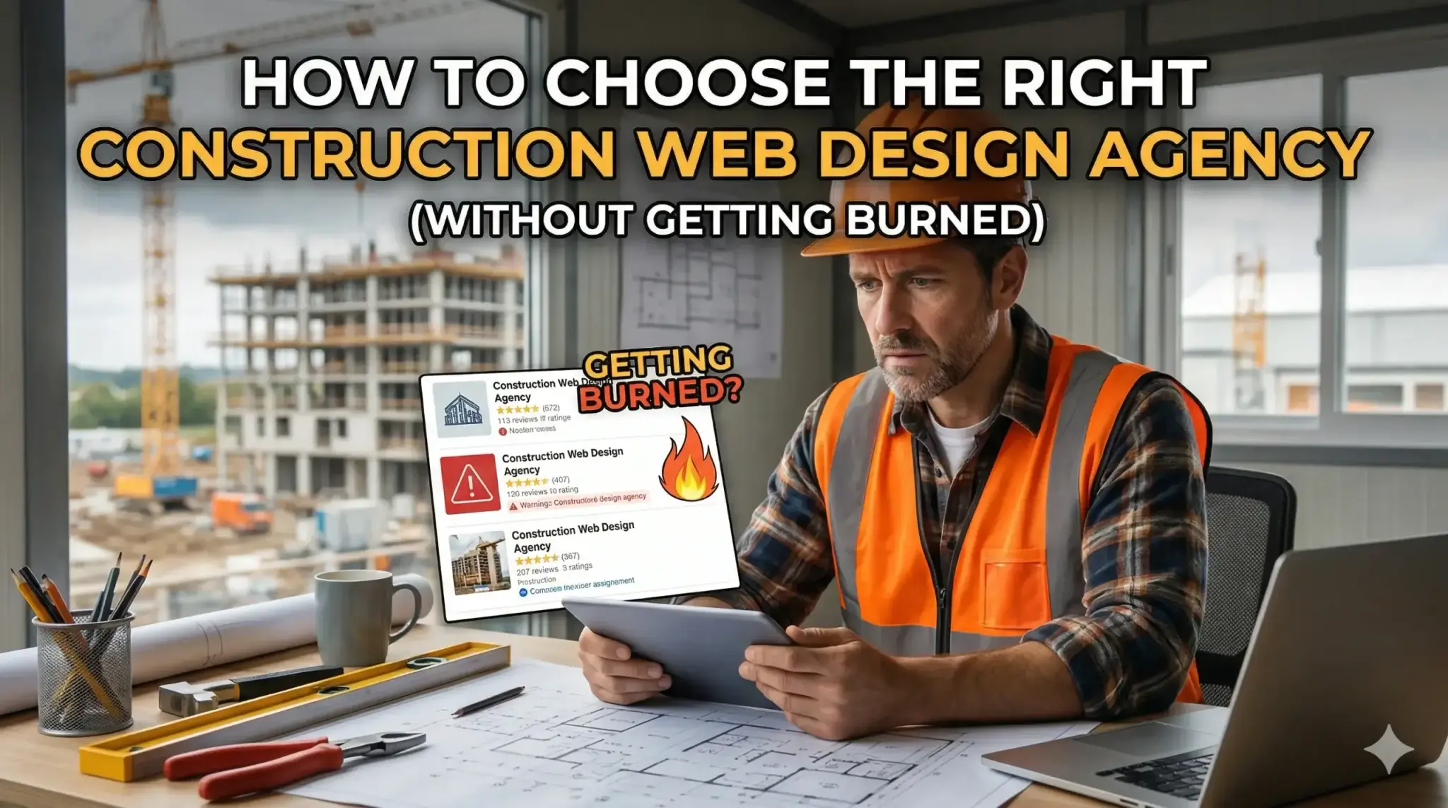 How to Choose the Right Construction Web Design Agency (Without Getting Burned)
