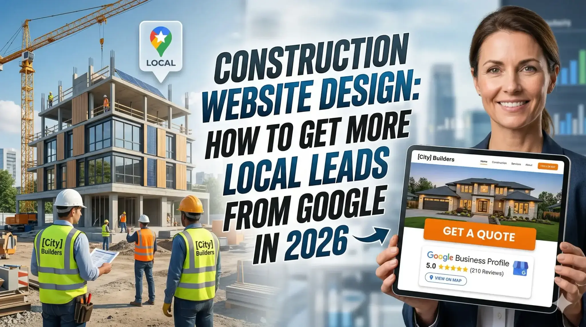 Construction Website Design: How to Get More Local Leads From Google in 2026