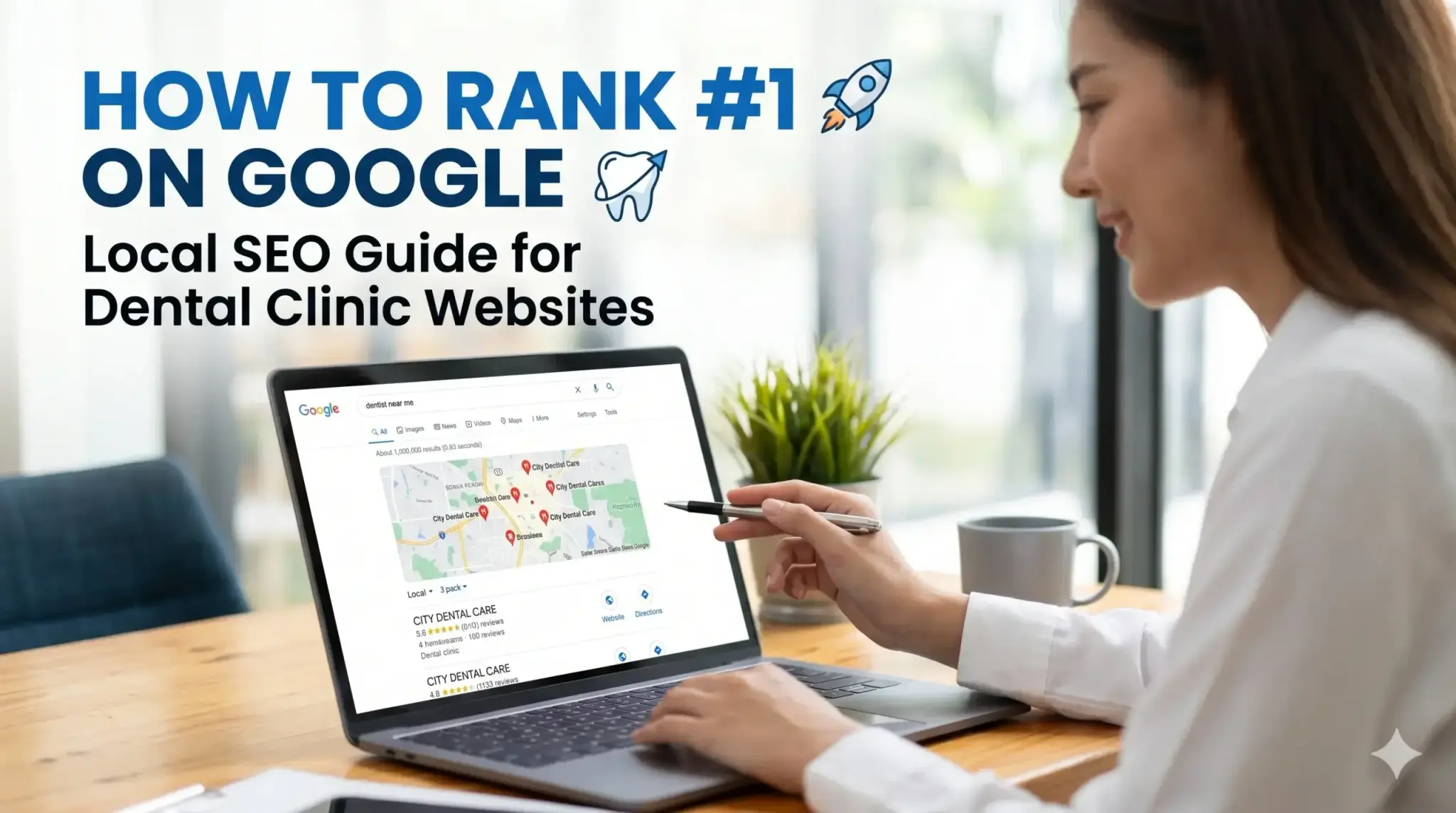 How to Rank #1 on Google: Local SEO Guide for Dental Clinic Websites