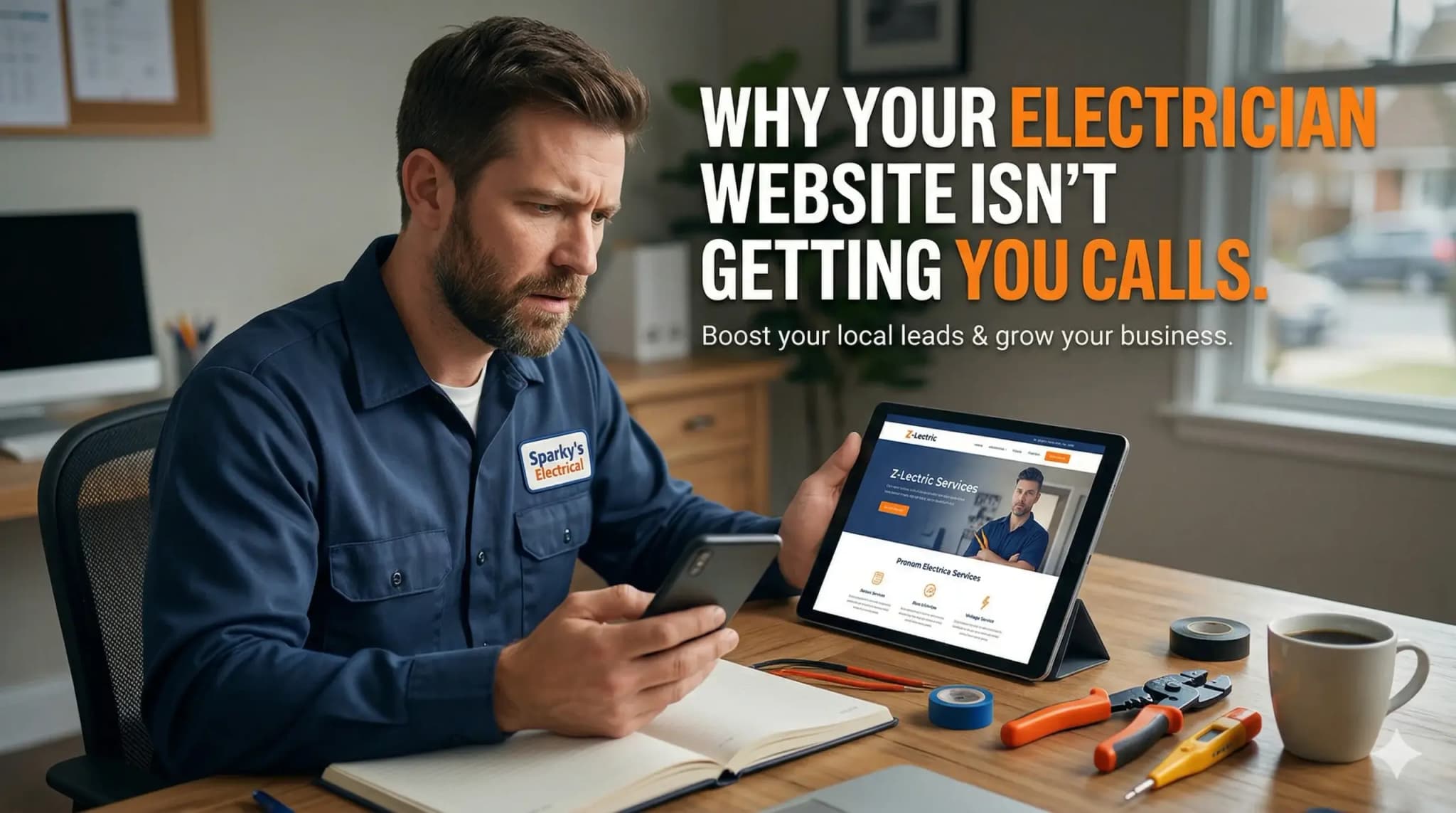 Why Your Electrician Website Isn’t Getting You Calls