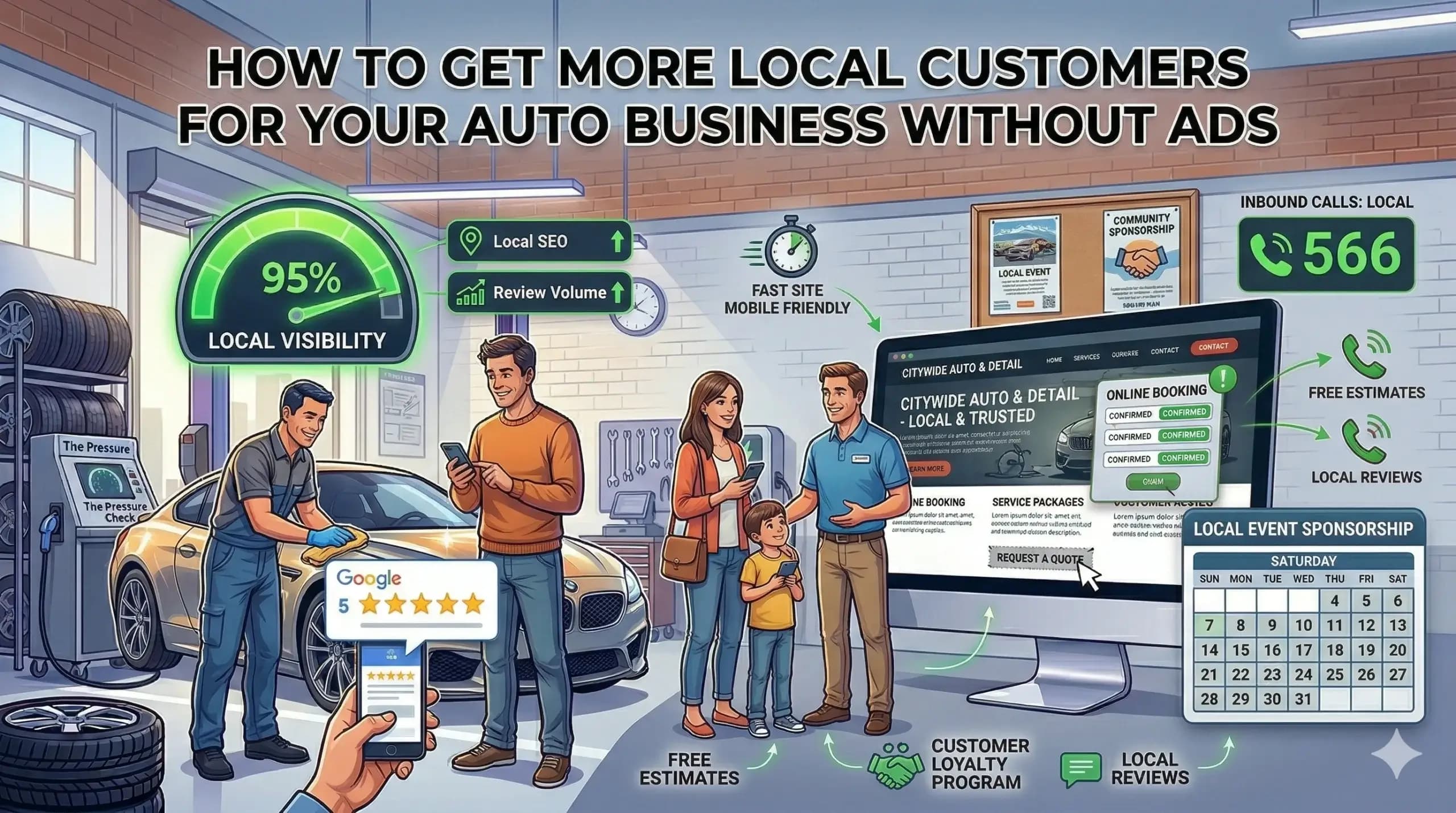 How to Get More Local Customers for Your Auto Business Without Ads