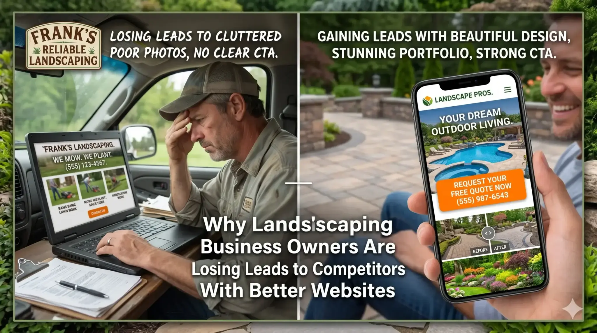 Why Landscaping Business Owners Are Losing Leads to Competitors With Better Websites