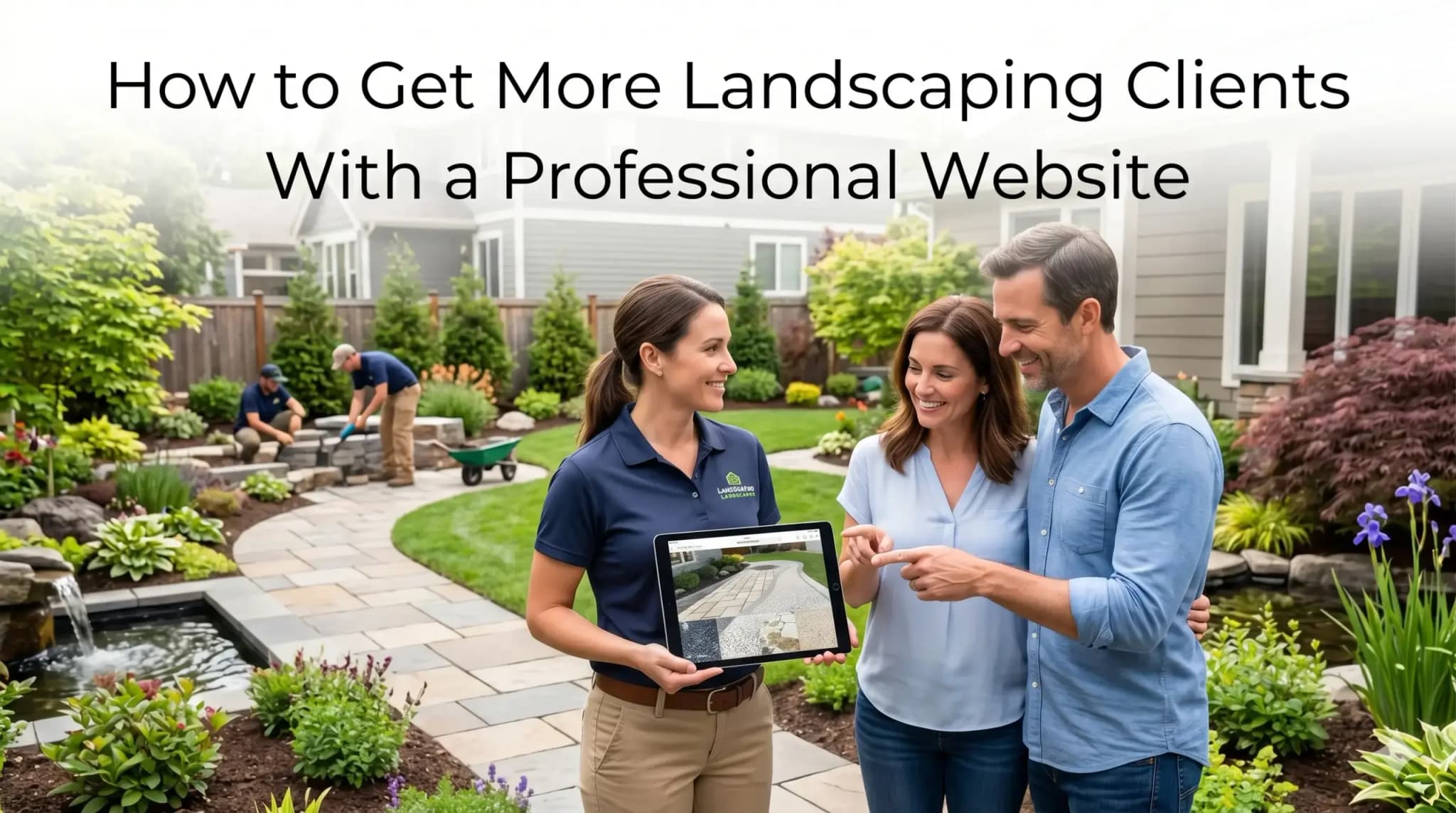 How to Get More Landscaping Clients With a Professional Website