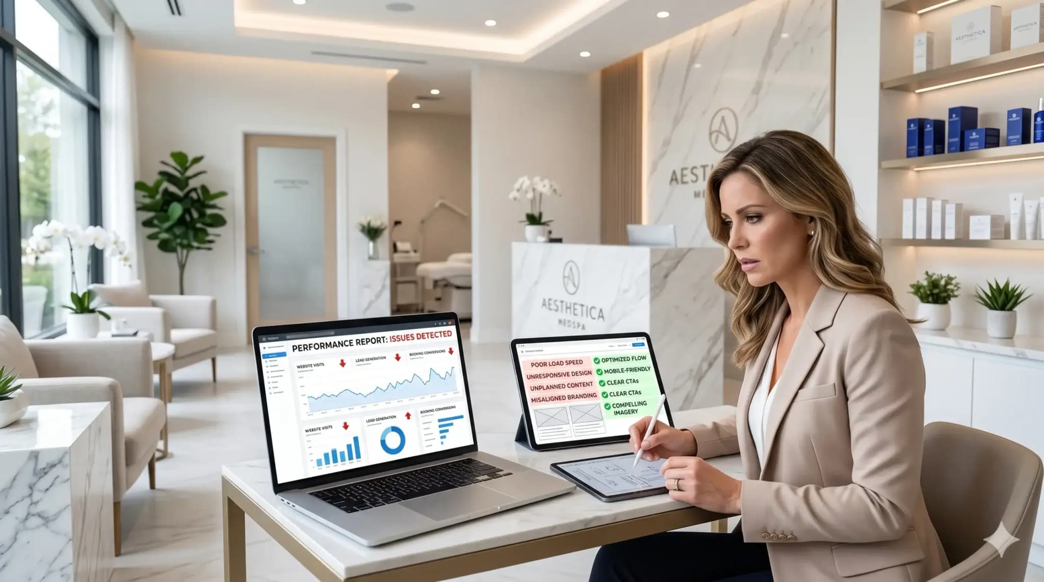 Why Your Medical Spa Website Is Losing You Clients (And How to Fix It)