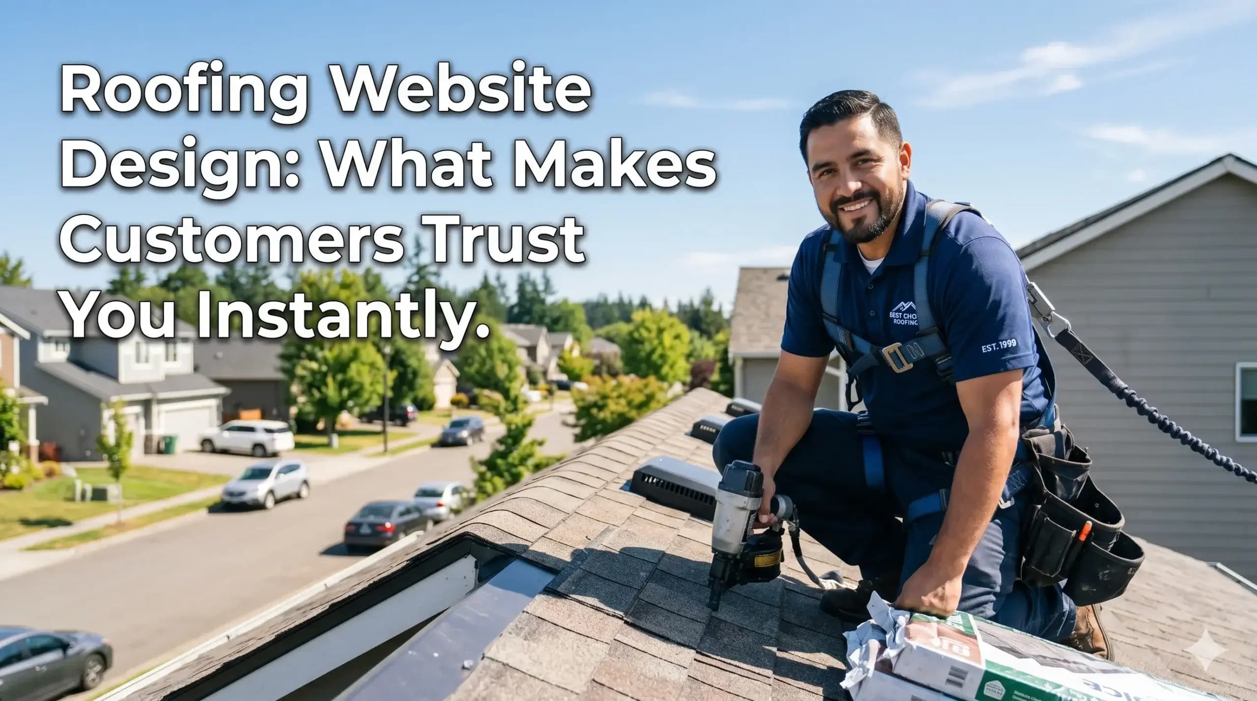 Roofing Website Design: What Makes Customers Trust You Instantly