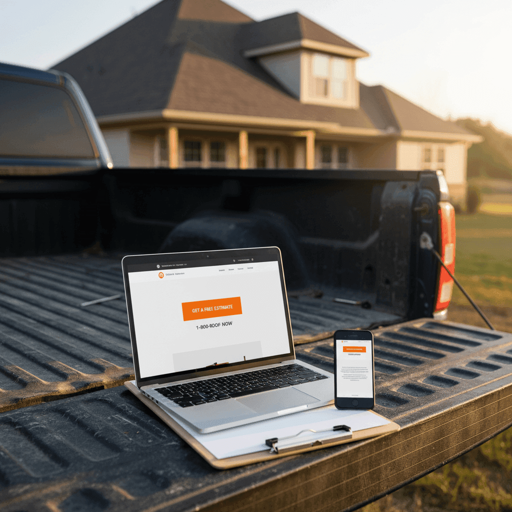 Roofing Website Conversion Rate: 7 Fixes That Book Jobs